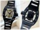 Richard Mille RM052 Skull Black Case Gold Movement Watch (5)_th.jpg